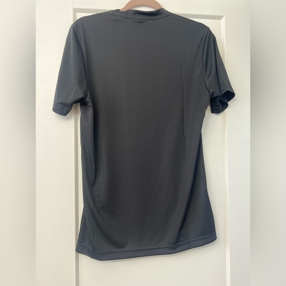 Adidas Soccer Jersey / DryFit Exercise Shirt Black & White NEW - Picture 2 of 6